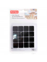 Protectores cuadrados para patas de sillas, mesas o muebles. 16 fieltros adhesivos. Protector adhesivo para patas de muebles, fi