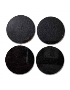 Protectores circulares para patas de sillas, mesas o muebles. 4 fieltros adhesivos. Protector adhesivo para patas de muebles, fi