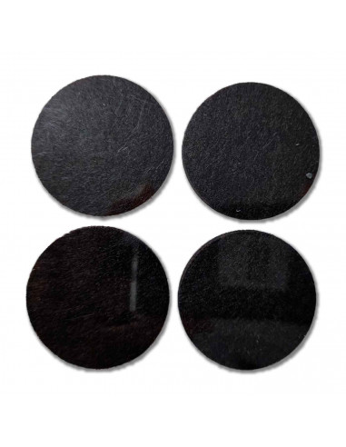 Protectores circulares para patas de sillas, mesas o muebles. 4 fieltros adhesivos. Protector adhesivo para patas de muebles, fi