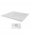 Toldo de polietileno blanco de 2 x 3 m e impermeable. Plastico de polietileno de medidas 2 x 3 metros y totalmente impermeable.
