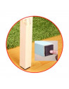 Protector cuadrado para patas de sillas, mesas o muebles. 1 fieltro adhesivo. Protector adhesivo para patas de muebles, fieltro
