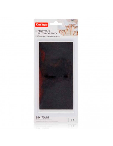 Protector cuadrado para patas de sillas, mesas o muebles. 1 fieltro adhesivo. Protector adhesivo para patas de muebles, fieltro