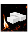 Tradineur - Pack de 36 pastillas enciendefuegos, encendido de barbacoas, chimeneas, hogueras, cocinas de leña, estufas, blanco