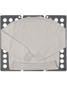 Doblador de ropa de plástico, tabla plegable para doblar prendas, placa, tablero de ayuda, plegar camisetas, jerséis, pantalones