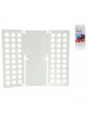 Doblador de ropa de plástico, tabla plegable para doblar prendas, placa, tablero de ayuda, plegar camisetas, jerséis, pantalones