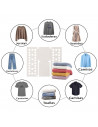 Doblador de ropa de plástico, tabla plegable para doblar prendas, placa, tablero de ayuda, plegar camisetas, jerséis, pantalones