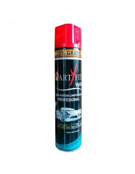 Artyfit - Cera limpiadora de coche en seco, limpieza sin agua, rápida y profesional de carrocería de vehículos, abrillantador, 6