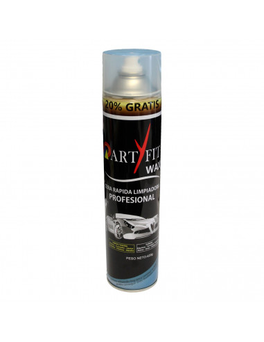 Artyfit - Cera limpiadora de coche en seco, limpieza sin agua, rápida y profesional de carrocería de vehículos, abrillantador, 6