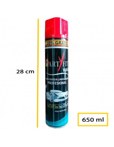 Artyfit - Cera limpiadora de coche en seco, limpieza sin agua, rápida y profesional de carrocería de vehículos, abrillantador, 6