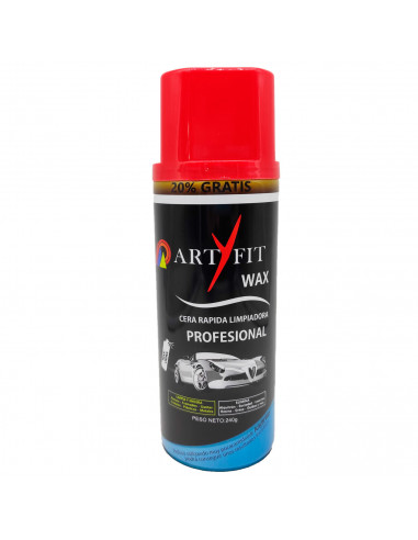 Artyfit - Cera limpiadora en seco para coche, limpieza sin agua, rápida y profesional de carrocería de vehículos, abrillantador,
