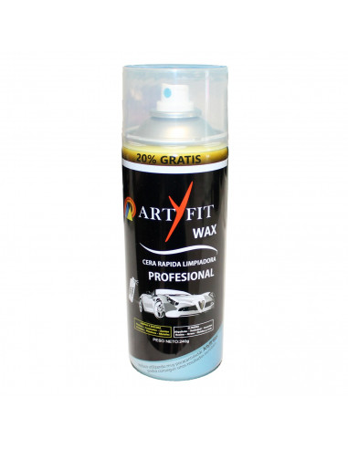Artyfit - Cera limpiadora en seco para coche, limpieza sin agua, rápida y profesional de carrocería de vehículos, abrillantador,