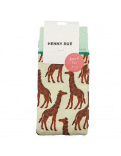 Calcetines largos unisex de algodón con dibujos de animales, 98% algodón, 2% elastano, divertidos, originales, 1 par, talla 35-4