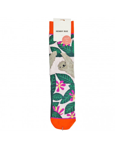 Calcetines largos unisex de algodón con dibujos de animales, 98% algodón, 2% elastano, divertidos, originales, 1 par, talla 35-4