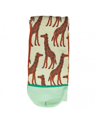 Calcetines largos unisex de algodón con dibujos de animales, 98% algodón, 2% elastano, divertidos, originales, 1 par, talla 35-4