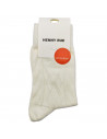 Calcetines largos de algodón, diseño clásico, 98% algodón, 2% elastano, suaves, transpirables, 1 par, adulto unisex, talla 35-40