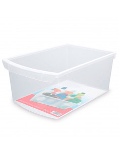 Cajón frigorifico danubio almacenamiento 12 L 38 x 25 x 16 cm color transparente