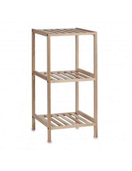 Estantería de madera, 3 niveles, soporte de 3 estantes, ordenación, con instrucciones, fácil montaje, 70 x 35 x 30 cm Estantería de madera, 3 niveles, soporte de 3 estantes, ordenación, con instrucciones, fácil montaje, 70 x 35 x 30 cm