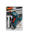 Pistola de pegamento de fusión con barra de pegamento, herramienta de temperatura térmica eléctrica Mini de 30W, juego de repara