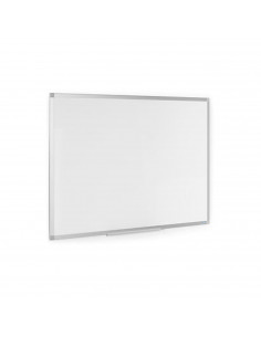 Pizarra de color blanco de 40 x 60 cm para escuela u oficina. Encerado blanco para distintas funciones. Tablero para escribir de