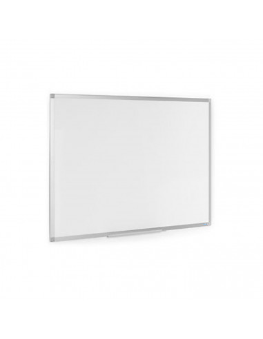 Pizarra de color blanco de 40 x 60 cm para escuela u oficina. Encerado blanco para distintas funciones. Tablero para escribir de
