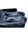 Guantes de trabajo de algodón y nitrilo grueso, protección mecánica, bricolaje, seguridad, jardinería, adulto unisex, azul y bla