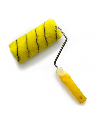 Rodillo para pintura, antígona, 18 cm de longitud, 100% acrílico. Resistente a los disolventes, anticorrosión. 30 x 18 x 7 cm 
