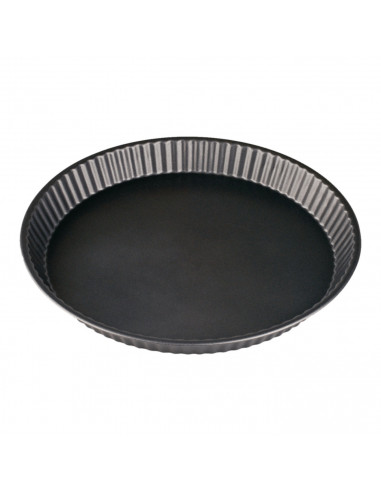 Molde manzana rizado, antiadherente y de 3,5 cm de alto y 30 cm de diámetro. Tartera especiar para manzana de 3,5 cm de alto y 3
