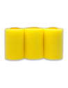 Set de recambios para rodillos, fabricado en espuma, 3 unidades, longitud de 5 cm. Ideal para el pintado en casa o trabajo.