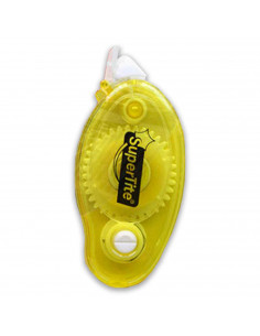 Cinta adhesiva doble cara con aplicador. Fácil y seguro. Ideal para documentos y fotografías. 9 x 4 x 2 cm 