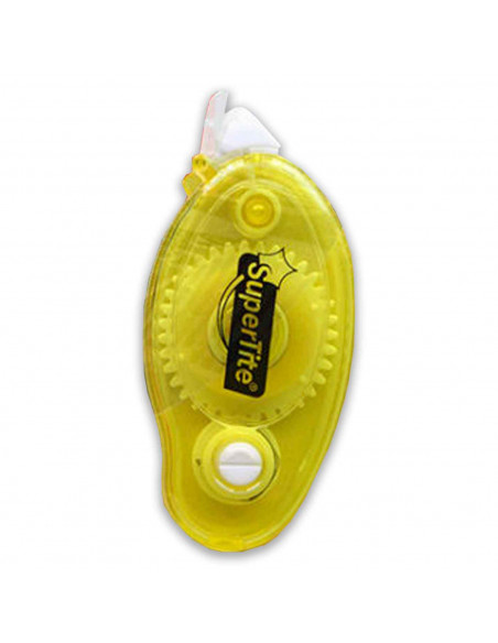 Cinta adhesiva doble cara con aplicador. Fácil y seguro. Ideal para documentos y fotografías. 9 x 4 x 2 cm 