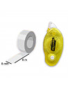 Cinta adhesiva doble cara con aplicador. Fácil y seguro. Ideal para documentos y fotografías. 9 x 4 x 2 cm 