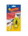 Cinta adhesiva doble cara con aplicador. Fácil y seguro. Ideal para documentos y fotografías. 9 x 4 x 2 cm 