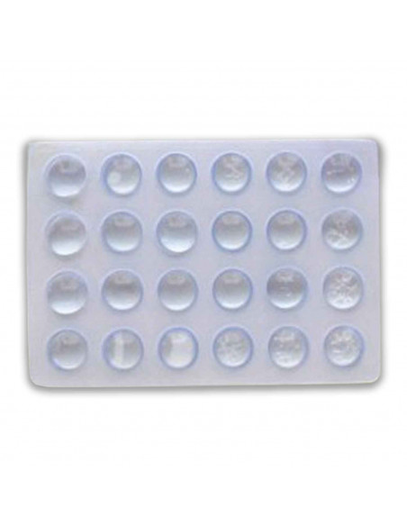 Protectores autoadhesivos para cristal, 24 Unidades, Plástico, transparente. Ideal para el trabajo u hogar. 6 x 9 x 0,5 cm