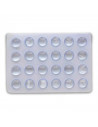 Protectores autoadhesivos para cristal, 24 Unidades, Plástico, transparente. Ideal para el trabajo u hogar. 6 x 9 x 0,5 cm