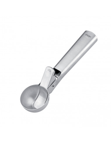 Dosificador para bolas de helado de 18, 5 cm, con 5,5 cm de diametro. Racionador de helado de 18,5 cm con 5,5 cm de diámetro. Se