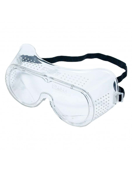 Gafas de seguridad, protector de ojos, prevención y seguridad, fabricado en PVC. No protegen contra los rayos UV. 7 x 15,5 x 5,5
