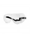 Gafas de seguridad, protector de ojos, prevención y seguridad, fabricado en PVC. No protegen contra los rayos UV. 7 x 15,5 x 5,5