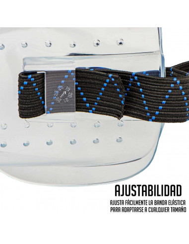 Gafas de seguridad, protector de ojos, prevención y seguridad, fabricado en PVC. No protegen contra los rayos UV. 7 x 15,5 x 5,5