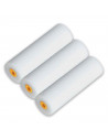 pack de recambios para rodillos, fabricado en espuma, 3 unidades, longitud de 10 cm. Ideal para el pintado en casa o trabajo. Co