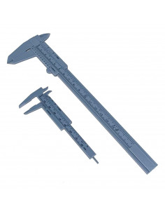 Juego de calibres de 23 cm y de 10 cm, calibre de precisión, escala, calibrador, regla mecánica, herramienta de medición fabrica