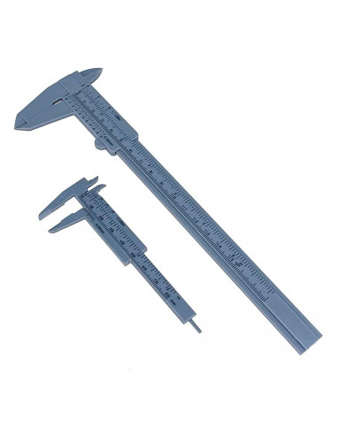 Juego de calibres de 23 cm y de 10 cm, calibre de precisión, escala, calibrador, regla mecánica, herramienta de medición fabrica