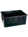 Tradineur - Cubo rectangular para maletero - Fabricado en plástico - Ideal para tina, depósito, tanque, barreño - Capacidad de 1
