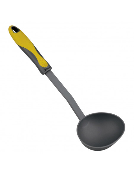 LifeStyle - Cazo para servir de nylon-silicona 30 cm, cacillo para cocina, temperatura máxima 210 ºC, apto para lavavajillas, co LifeStyle - Cazo para servir de nylon-silicona 30 cm, cacillo para cocina, temperatura máxima 210 ºC, apto para lavavajillas, co
