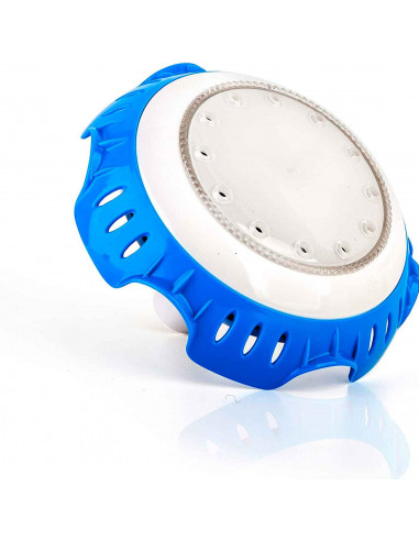 Tradineur - Lámpara led para piscina, luces multicolor, resistente al agua incluye adaptadores para válvulas. 10 x 16,5 x 16,5 c