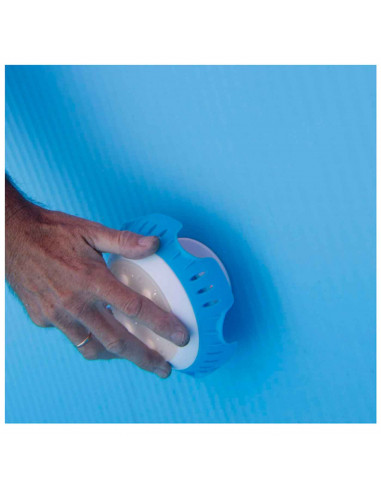 Tradineur - Lámpara led para piscina, luces multicolor, resistente al agua incluye adaptadores para válvulas. 10 x 16,5 x 16,5 c