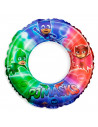 Tradineur - Flotador hinchable de multicolor infantil, vinilo resistente, 56 cm diámetro. Para niños de 3 - 6 años