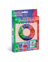 Tradineur - Flotador hinchable de multicolor infantil, vinilo resistente, 56 cm diámetro. Para niños de 3 - 6 años