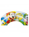 Tradineur - Flotador hinchable infantil 56 cm "Mickey and the roadster racers" multicolor para niños y niñas +3 años, válvula fá