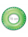 Tradineur - Flotador hinchable infantil, vinilo resistente, 76 cm diámetro. Para niños de 3 - 6 años. Color Surtido.