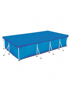 Cubierta para piscinas, fabricada en PE, incluye cuerda para asegurar la cubierta. 300 x 210 cm.